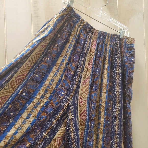 VTG Wide Leg Crop Style Y2K Boho Pants w/ Pockets! HiRise  Size 2X - Like New! - Picture 7 of 9